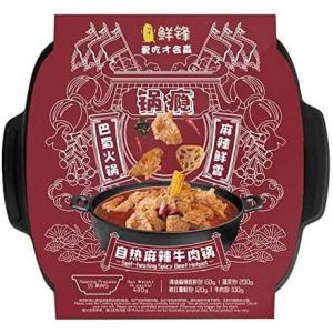 鲜锋麻辣自热牛肉锅480克