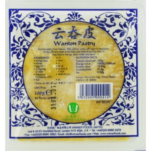 环球面厂新鲜云吞皮200克