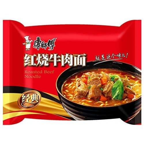 康师傅红烧牛肉面