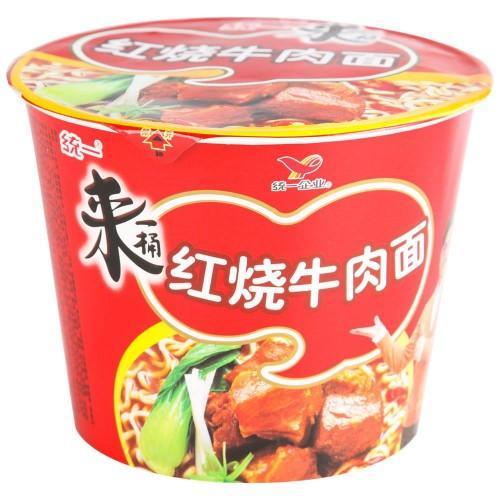 统一来一桶红烧牛肉面110克