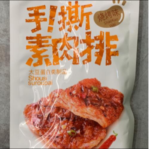 好味屋手撕素肉排烧烤味 90克