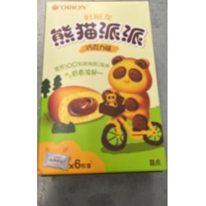 好丽友熊猫派派巧克力味138克